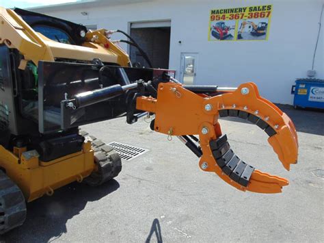 skid steer hay grapple|landhonor rotating grapple.